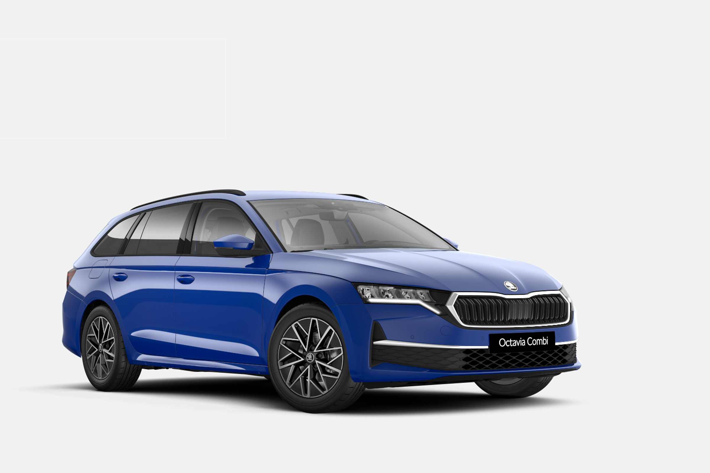 Ein blauer Octavia